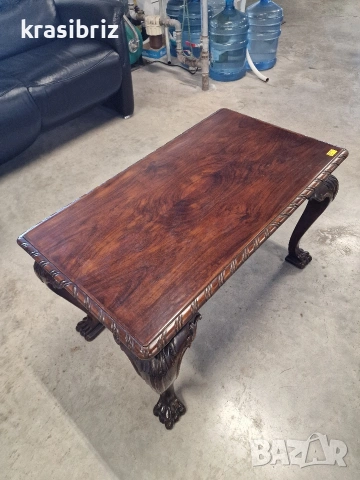 Масивна Холна Маса-тип "Чипендейл"-внос от Германия!, снимка 4 - Маси - 54108123