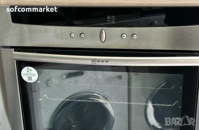 Фурна за вграждане Neff Mega SH4624 N Slide&Hide - с прибираща се врата, снимка 3 - Печки, фурни - 51180124