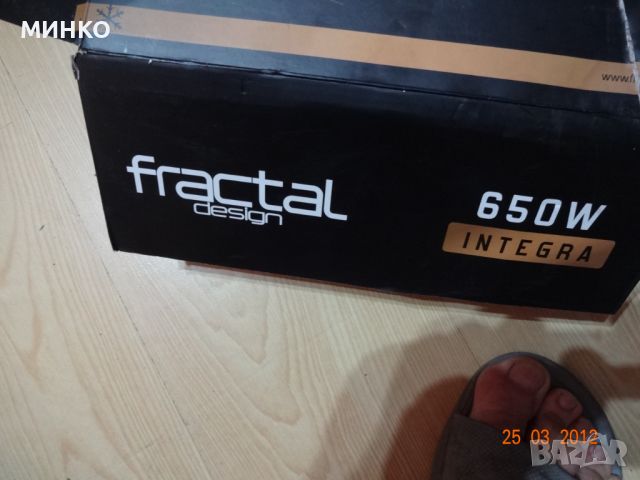 FRACTAL DESIGN INTEGRA M 650W, снимка 5 - Захранвания и кутии - 46417168
