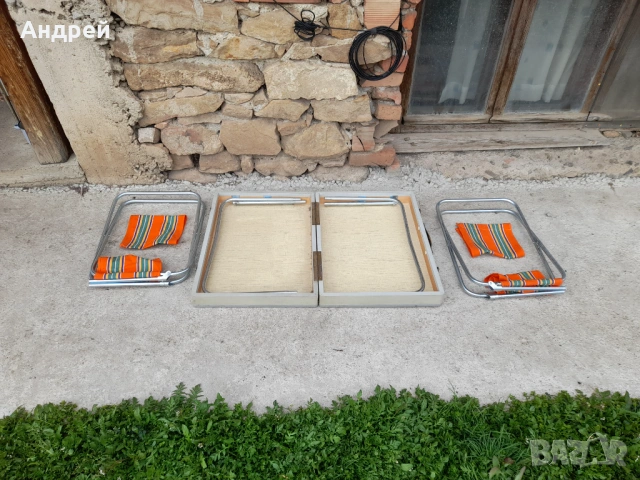 Стар туристически комплект маса със столчета, снимка 6 - Други ценни предмети - 54265560