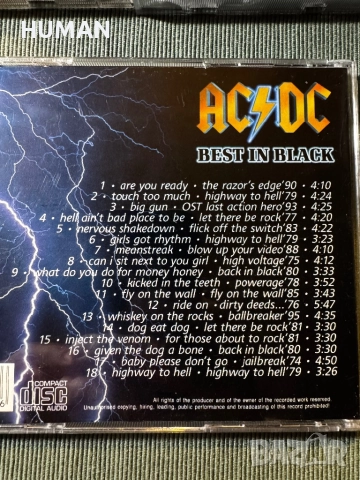 AC/DC, снимка 18 - CD дискове - 51584434