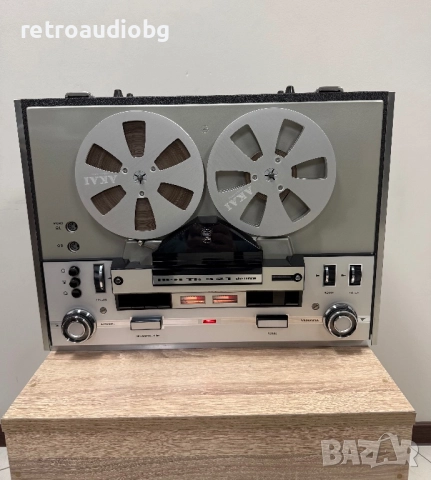 🔉Колекционерски ролков магнетофон Grundig TK-321 deluxe - нов🔉, снимка 3 - Декове - 52904828