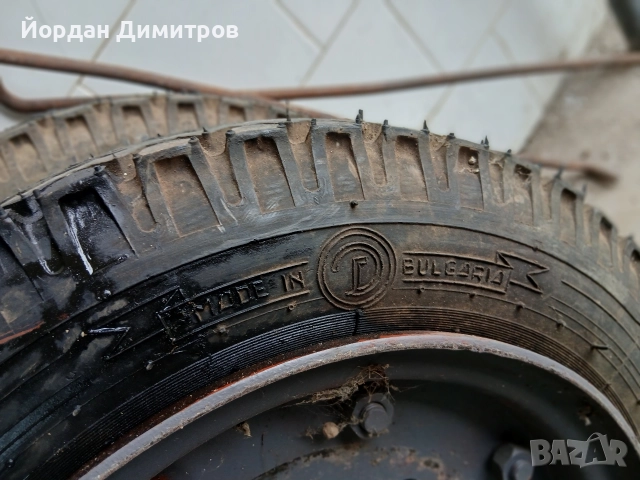 ГУМИ С ДЖАНТИ 13 ЦОЛА ТЕСНИ ЗА РЕМАРКЕТА НА ПЛОВДИВСКИ МОТОБЛОК , снимка 3 - Селскостопанска техника - 52719501