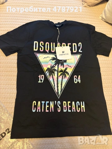 Тениска Dsquared, снимка 2 - Тениски - 54094673