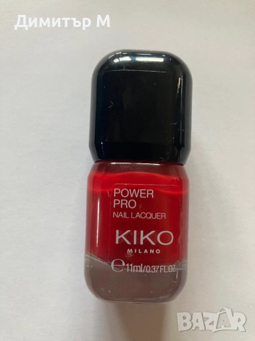 Лак за нокти Kiko Milano, снимка 2 - Продукти за маникюр - 52511206
