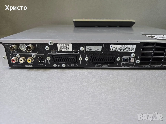 Pioneer dvr 520h hdd dvd recorder, снимка 6 - Плейъри, домашно кино, прожектори - 54280438