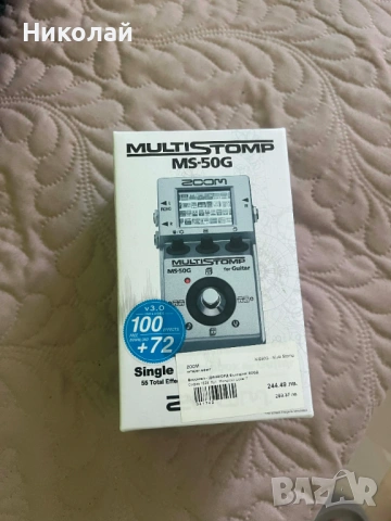 Ефект за китара  Zoom, снимка 3 - Китари - 53940365