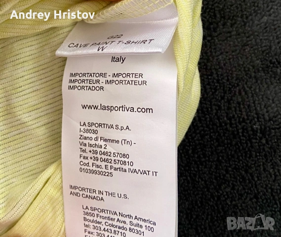 Нова дамска тениска La Sportiva , снимка 8 - Тениски - 54088181