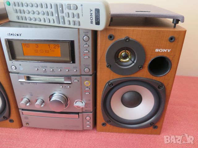 Sony CMT-CP505MD,с мини диск MDLP, снимка 7 - Аудиосистеми - 45266554