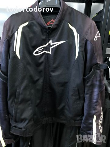 Лятно Текстилно мото яке ALPINESTARS GP 3XL-60 всички протектори, снимка 1 - Аксесоари и консумативи - 46686896