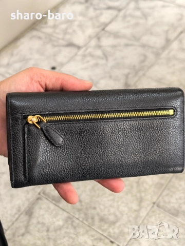 Prada Continental Long Wallet Vitello Daino Leather , снимка 2 - Портфейли, портмонета - 51899692