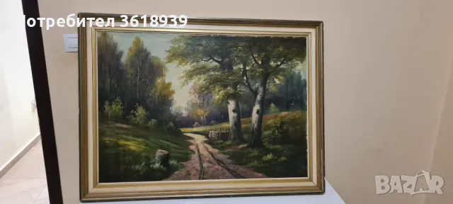 Голяма картина пейзаж , снимка 3 - Картини - 49929827