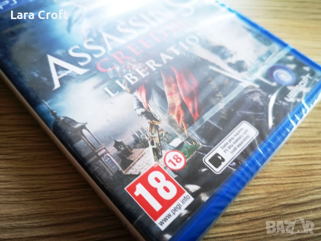 PS Vita Assassin's Creed III: Liberation НОВА, снимка 3 - Игри за PlayStation - 54276334