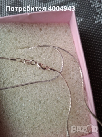 Сребърни колиета, снимка 2 - Колиета, медальони, синджири - 53695784