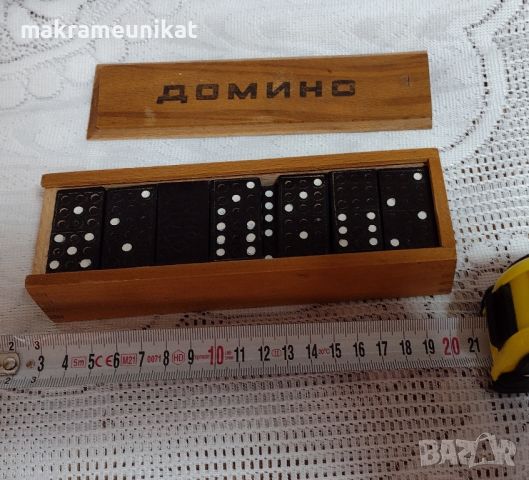 Шах-табла дървен 34/34 см + подарък Домино, снимка 5 - Настолни игри - 46416381