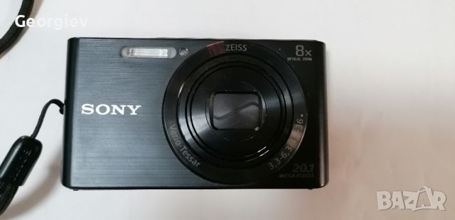 Продавам фотокамера SONY W 830, 20.1 MP, 8X ZOOM, 32 GB памет, снимка 4 - Фотоапарати - 45300522