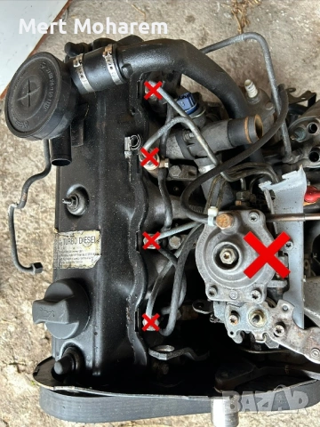 VW Golf/Audi 1.9 TDI двигател на части, снимка 4 - Аксесоари и консумативи - 53065810