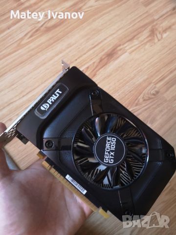 Видеокарта NVIDIA Geforce 1050 2gb Palit StormX, снимка 1 - Видеокарти - 46675588