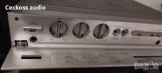 Стерео усилвател KENWOOD KA-80, снимка 5 - Ресийвъри, усилватели, смесителни пултове - 51678744