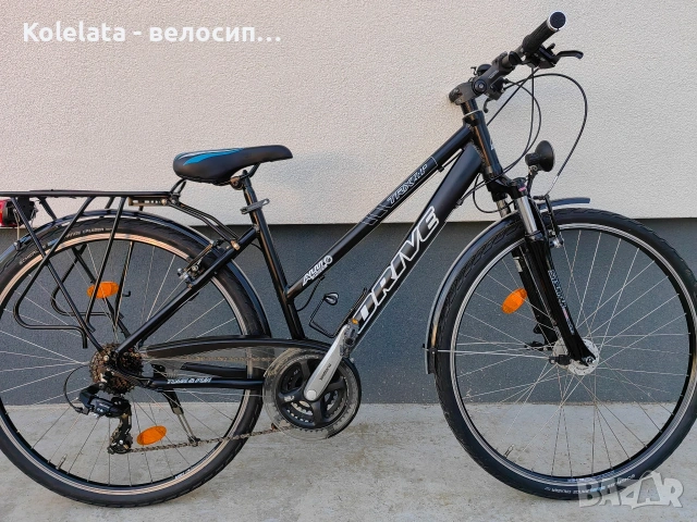 28" Drive, M размер, дамски градски алуминиев велосипед