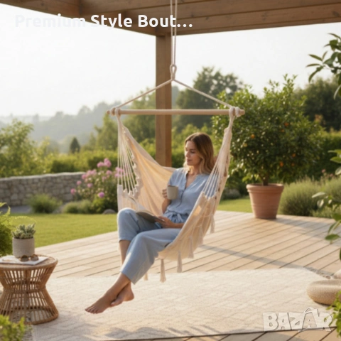 Люлка - хамак в Бразилски Бохо стил - стилен и модерен дизайн