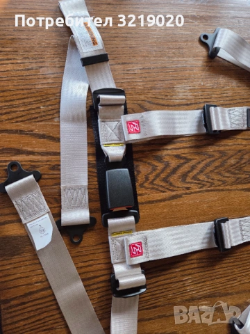 4 точков предпазен / спортен колан RACES Classic series, 2" (50mm), Е8 одобрение, снимка 2 - Аксесоари и консумативи - 53863636