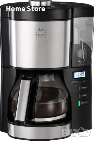 Шварц кафемашина Melitta Look V Timer 1025-18, снимка 4 - Кафемашини - 52728277