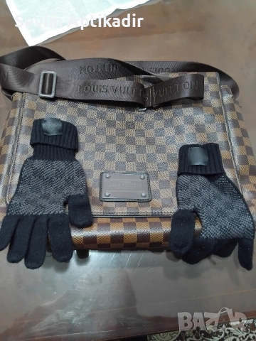 Оргинална чанта със оргинални ръкавици Louis Vuitton , снимка 8 - Чанти - 53256910