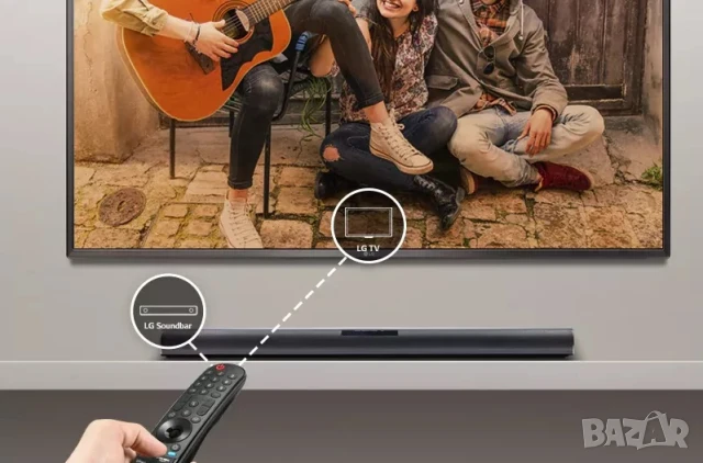 Саундбар Soundbar SAMSUNG, 28W,  USB, AUX, HDMI, Опт. вход, снимка 1