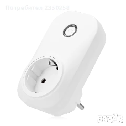 Умен Смарт Контакт WiFi контакт Tuya 16A Smart Life, снимка 6 - Друга електроника - 47281726