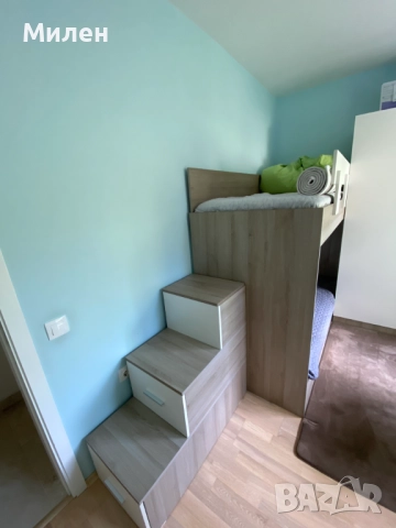 Двуетажно легло с матраци