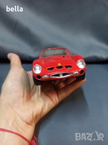 КОЛЕКЦИОНЕРСКА КОЛА -Ferrari 250 GTO-1982 1/24 -60 лв, снимка 5 - Антикварни и старинни предмети - 46790222