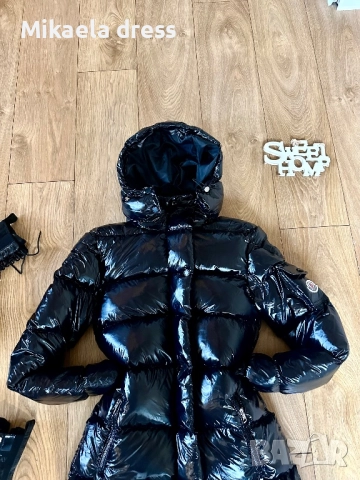 Moncler!Разкошно дълго топло зимно яке MonclerС М Л размер, снимка 6 - Якета - 52286474