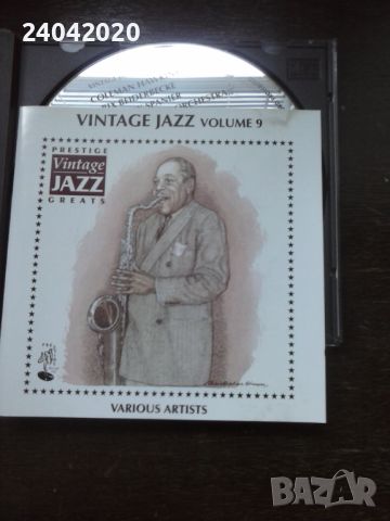 Vintage Jazz vol.9 Coleman Hawkins, Lionel Hampton..., снимка 1 - CD дискове - 46507543