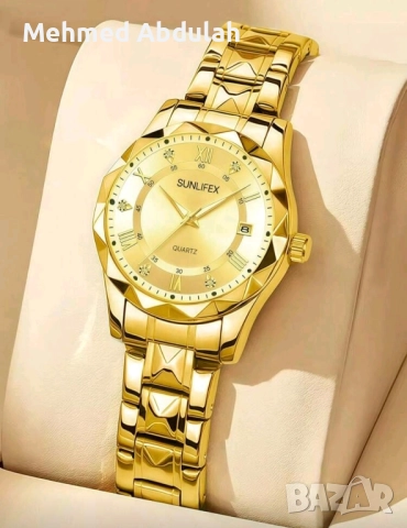 Различни модели дамски календарни светещи кварцови часовници, снимка 7 - Дамски - 52003183