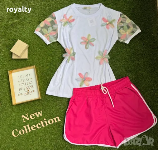 Памучни дамски комплекти , снимка 14 - Спортни екипи - 49756105