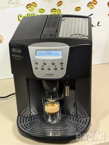 Кафемашина кафе автомат delonghi magnifica pronto с гаранция, снимка 7 - Кафемашини - 53456277