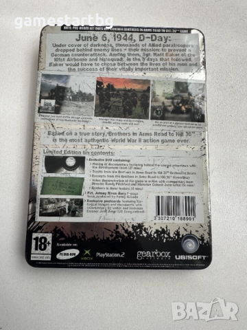 Brothers in Arms: Road To Hill 30 за PS2, снимка 2 - Игри за PlayStation - 52850301