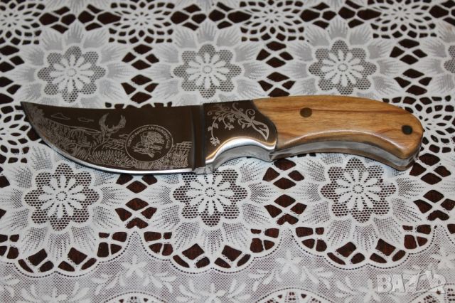 нож колекционерски с кания, снимка 1 - Ножове - 45469818
