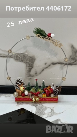 Коледни сувенири , снимка 8 - Декорация за дома - 52540575