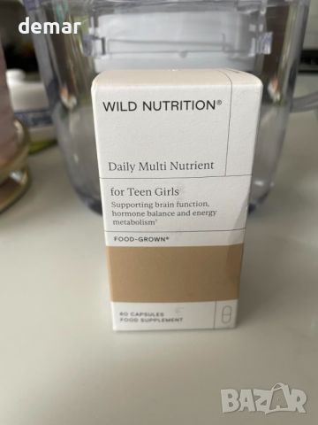 Wild Nutrition Мултивитамини за момичета тийнейджърки, 60 капсули, снимка 8 - Хранителни добавки - 45997889