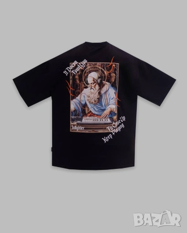 Страхотни тениски , овърсайз,  унисекс 
INFINGTER 
Размери  S M L XL 2XL , снимка 7 - Тениски - 54300346