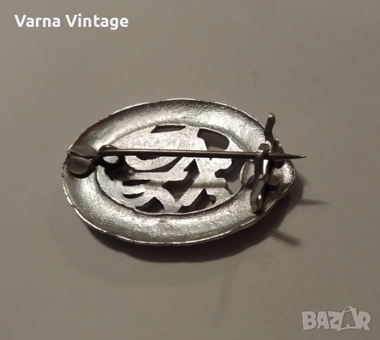 Военно-спортна асоциация на ГДР. Значка за постижения в многобоя. Германия., снимка 3 - Колекции - 53857820