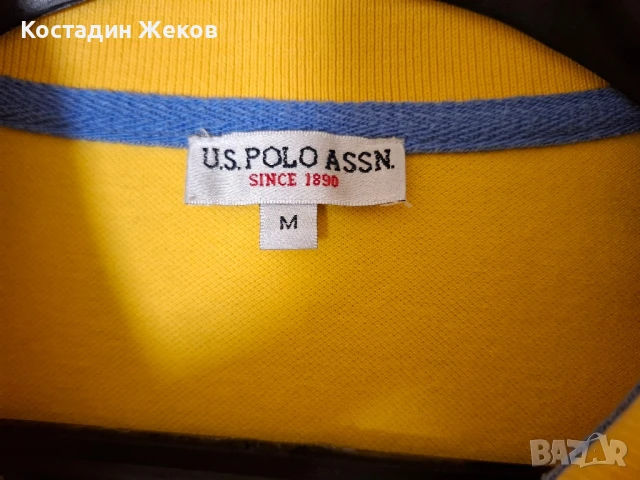 Мъжка оригинална блузка. U.S. POLO ASSN , снимка 4 - Тениски - 51032663