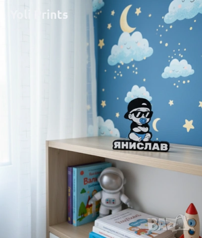 Персонализирани декорации 3D подарак за погача ,кръщене и рожден ден-3D лампа, снимка 11 - Детски нощни лампи - 53525636