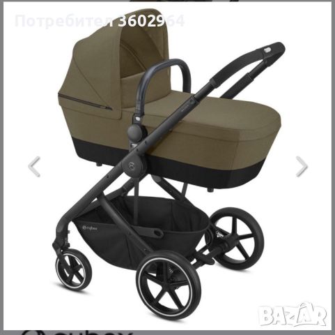 Бебешка количка cybex balios s 2 v 1, снимка 1 - Детски колички - 46191648