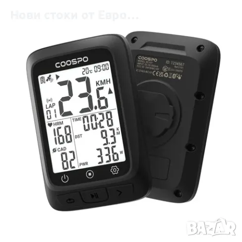 Coospo BC107 GPS вело- компютър 
Bluetooth/, снимка 3 - Друга електроника - 49449076