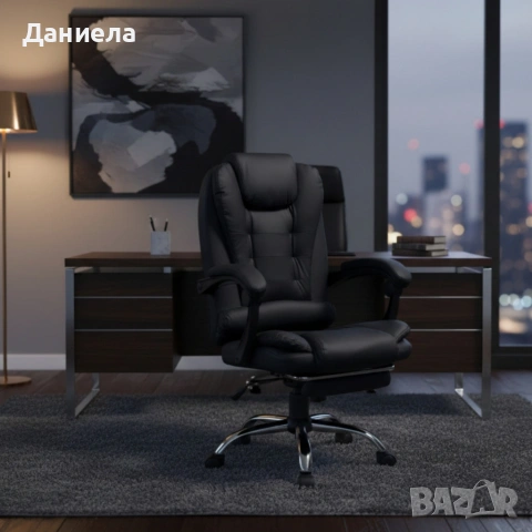 Ергономичен офис стол с усещане за истински комфорт, снимка 4 - Столове - 53152059