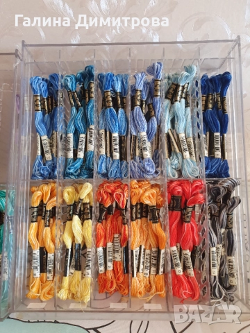 Дмс  меланж конци и Ljubica, снимка 3 - Гоблени - 51795639