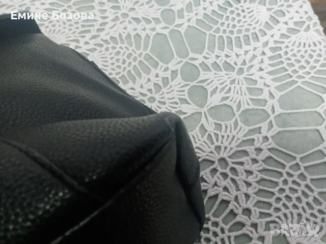 черна дамска чанта Zara, снимка 5 - Чанти - 50324287